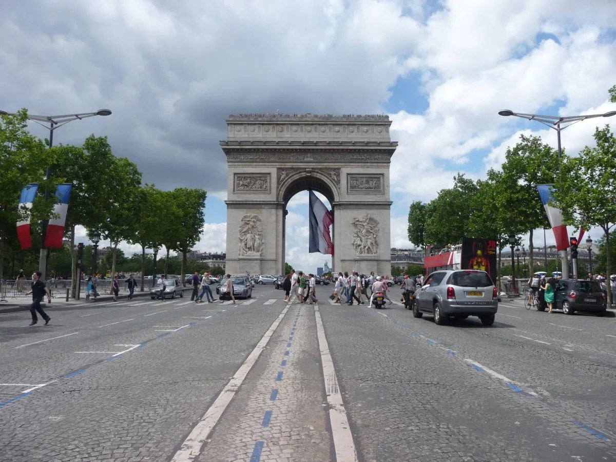 French national day in Paris