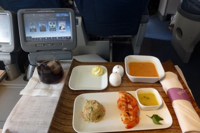 Delta Airlines Business Class - Starters