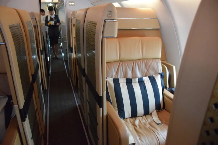 Etihad Airways Diamond First Class seat