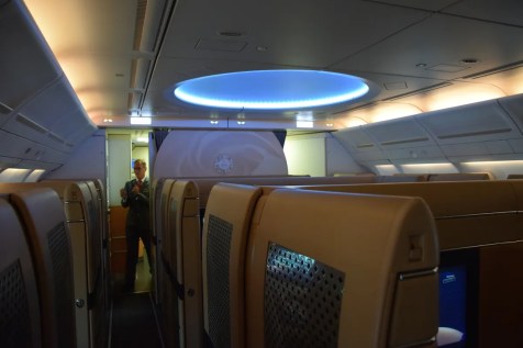 Etihad Airways Diamond First Class cabin