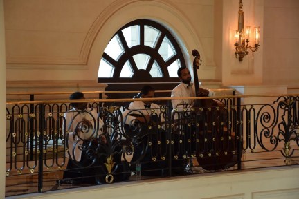 First floor musicians in the afternoon