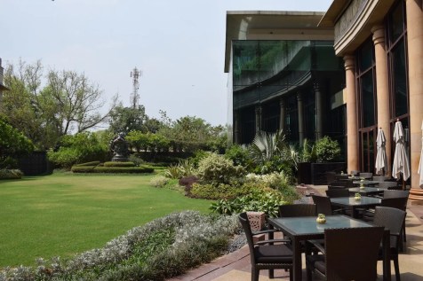 Interior courtyard