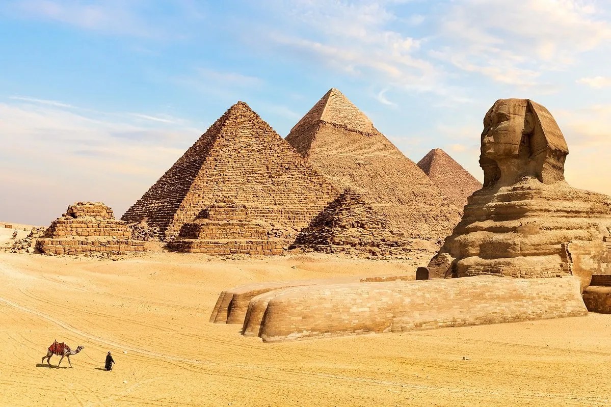 Pyramids in Egypt