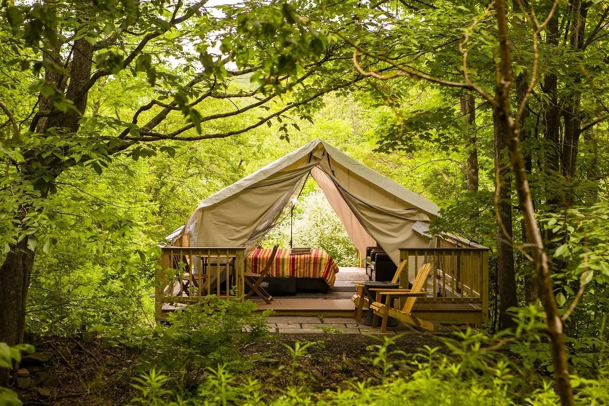 Glamping experience