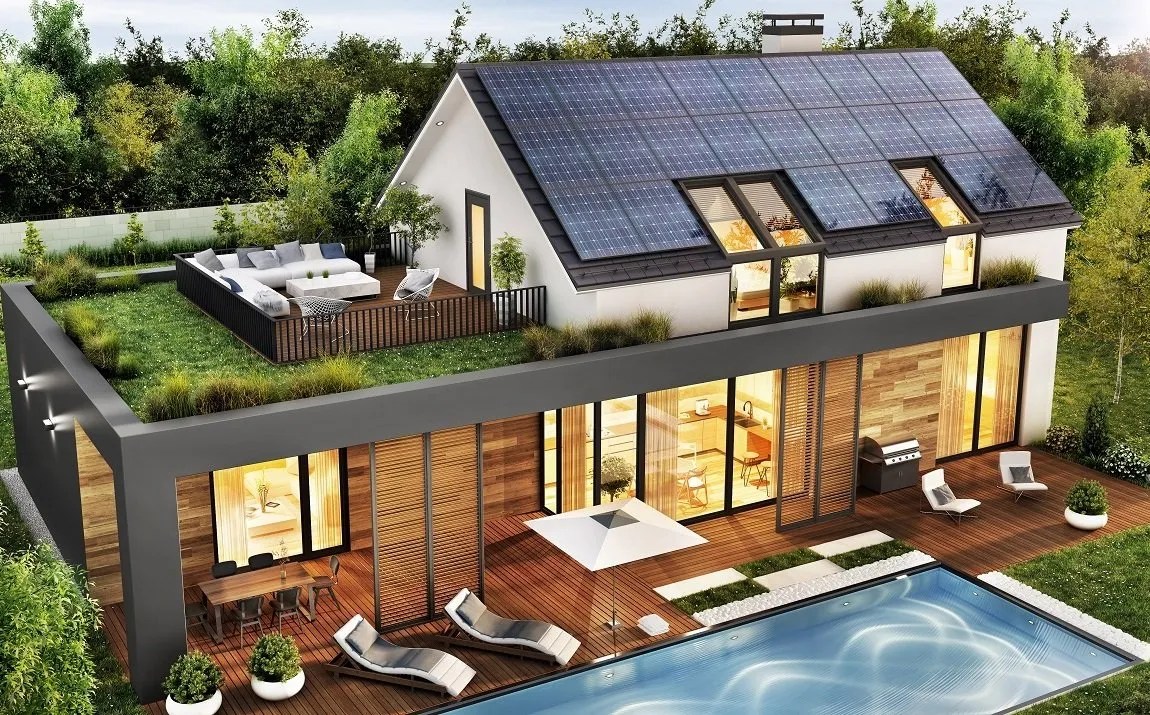 Home investment with solar panels