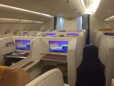 Thai Airways A380 Royal First Class - First Class cabin