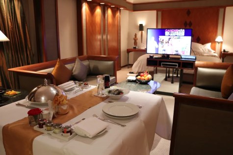 The Sukhothai - Executive Suite room service