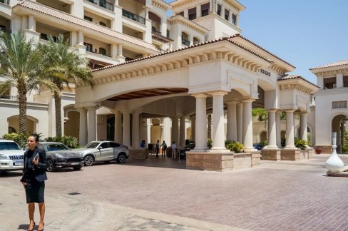 St Regis Saadiyat main entrance - Picture from Stanislav71/Shutterstock.com