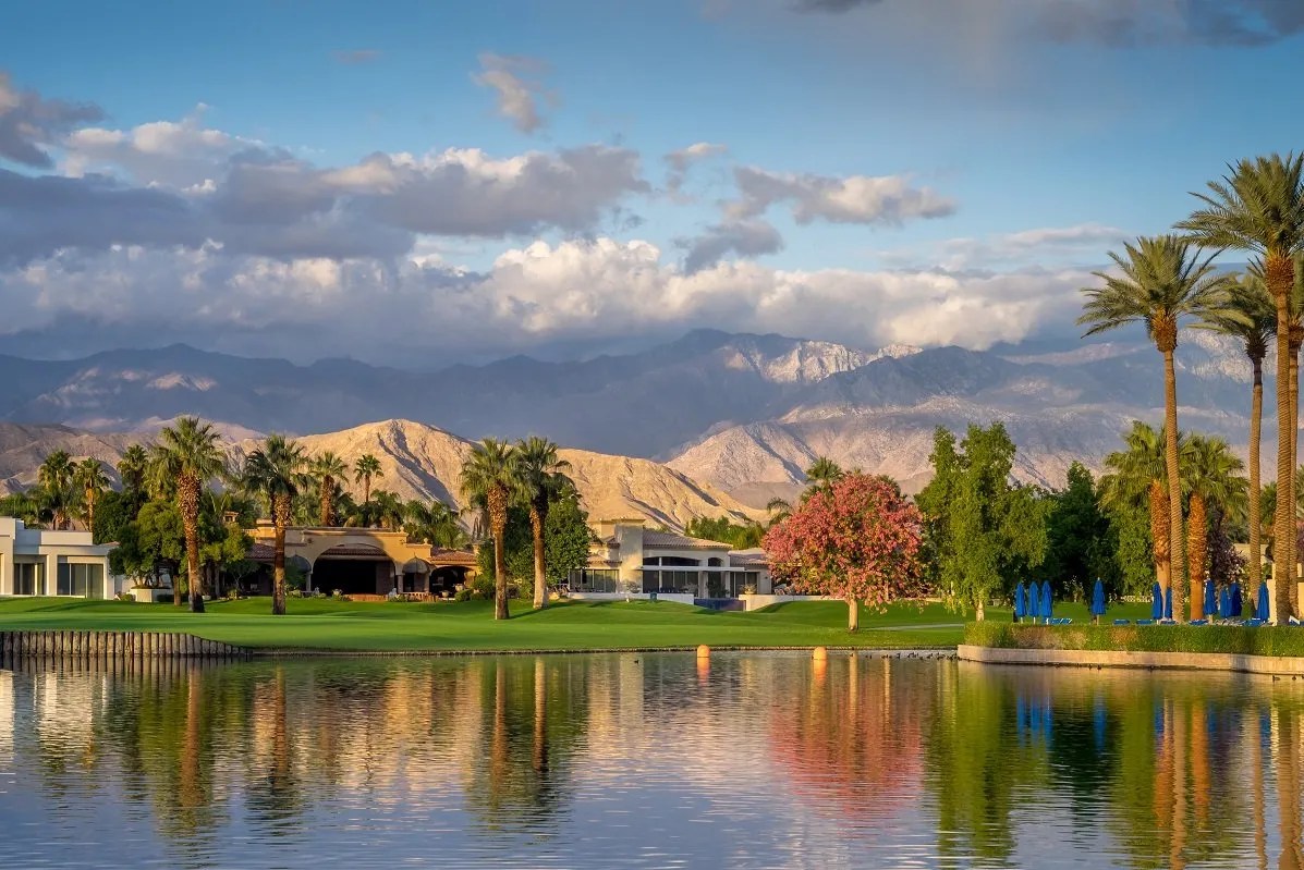 Golf court in Palm Desert, California