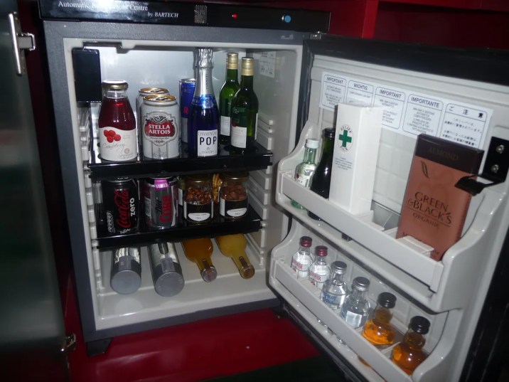 Sofitel St James - Prestige Suite minibar