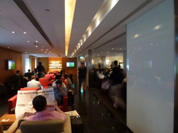 Cathay Pacific Business Class lounge Taipei