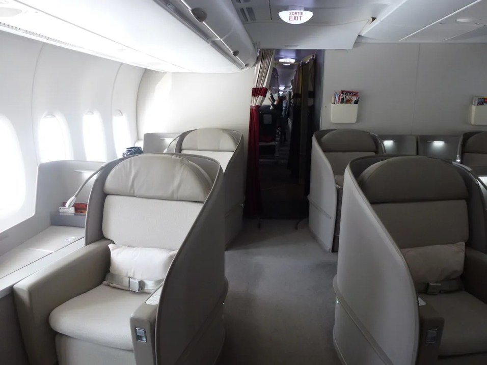 Air France First Class A380 - Cabin