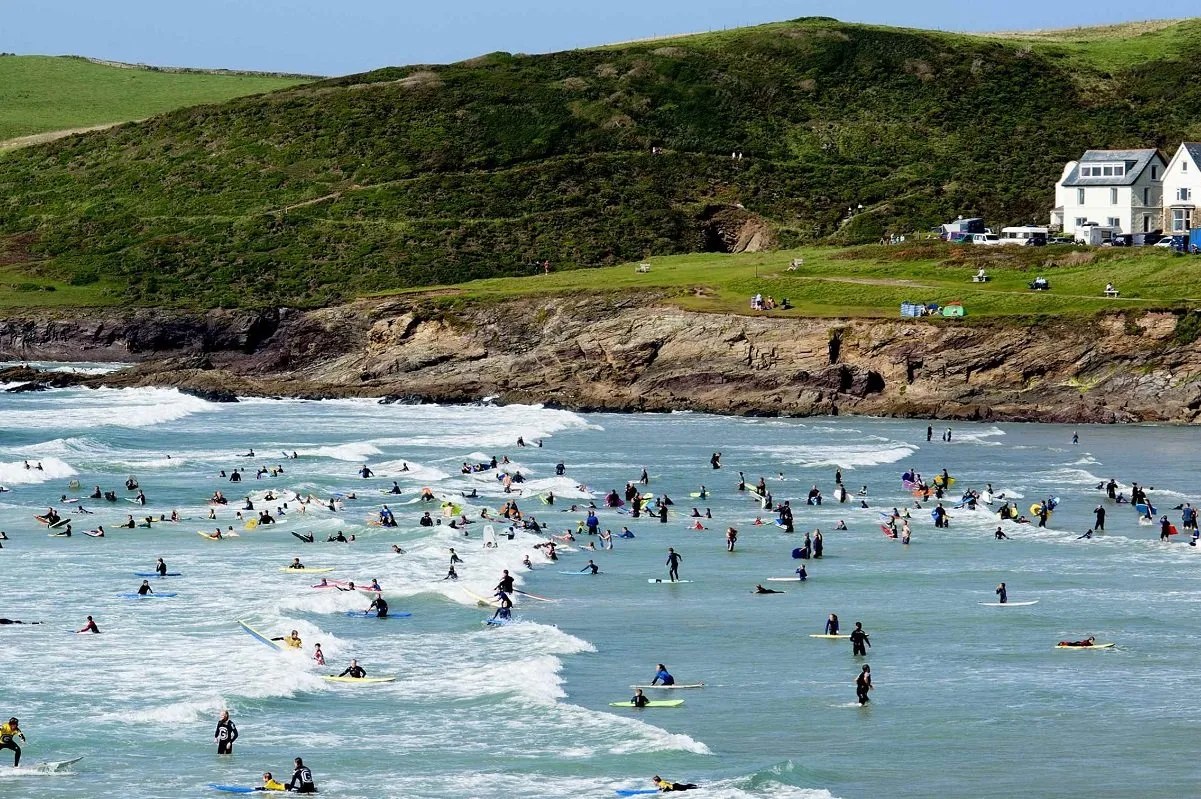 UK beaches, Polzeath Beach