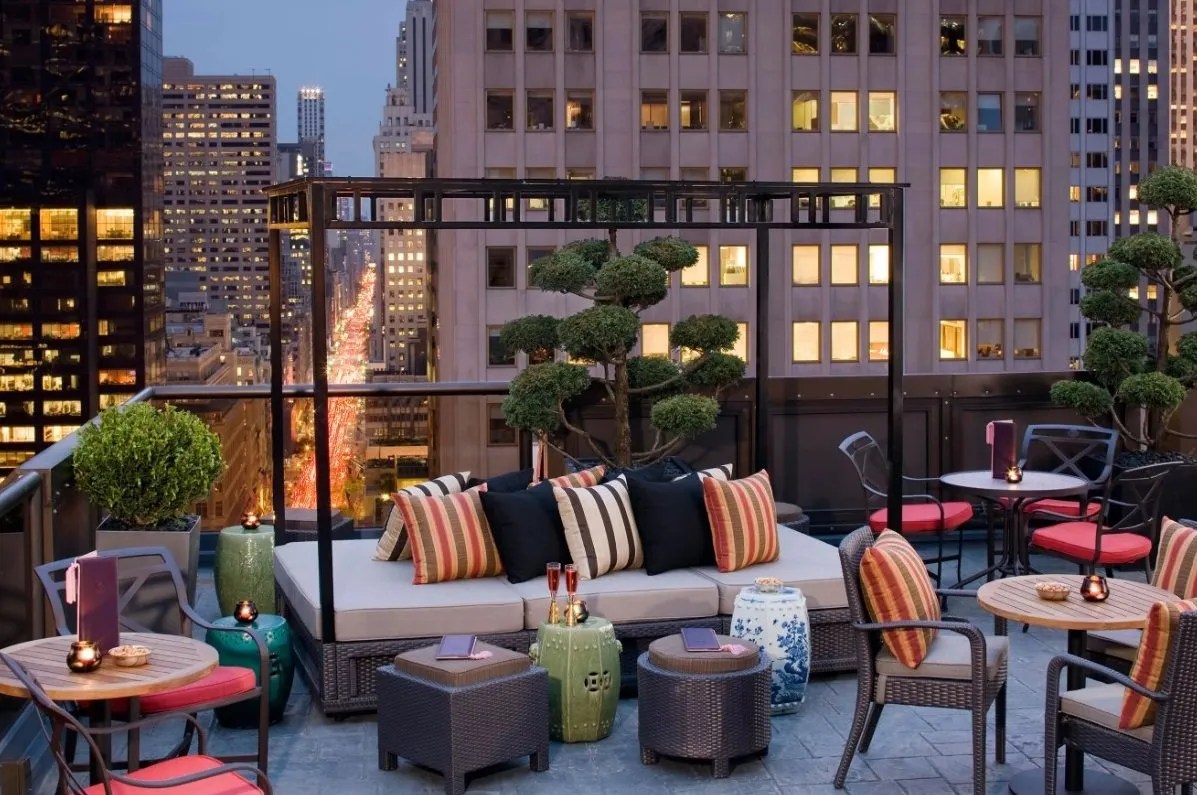 Rooftop terrace