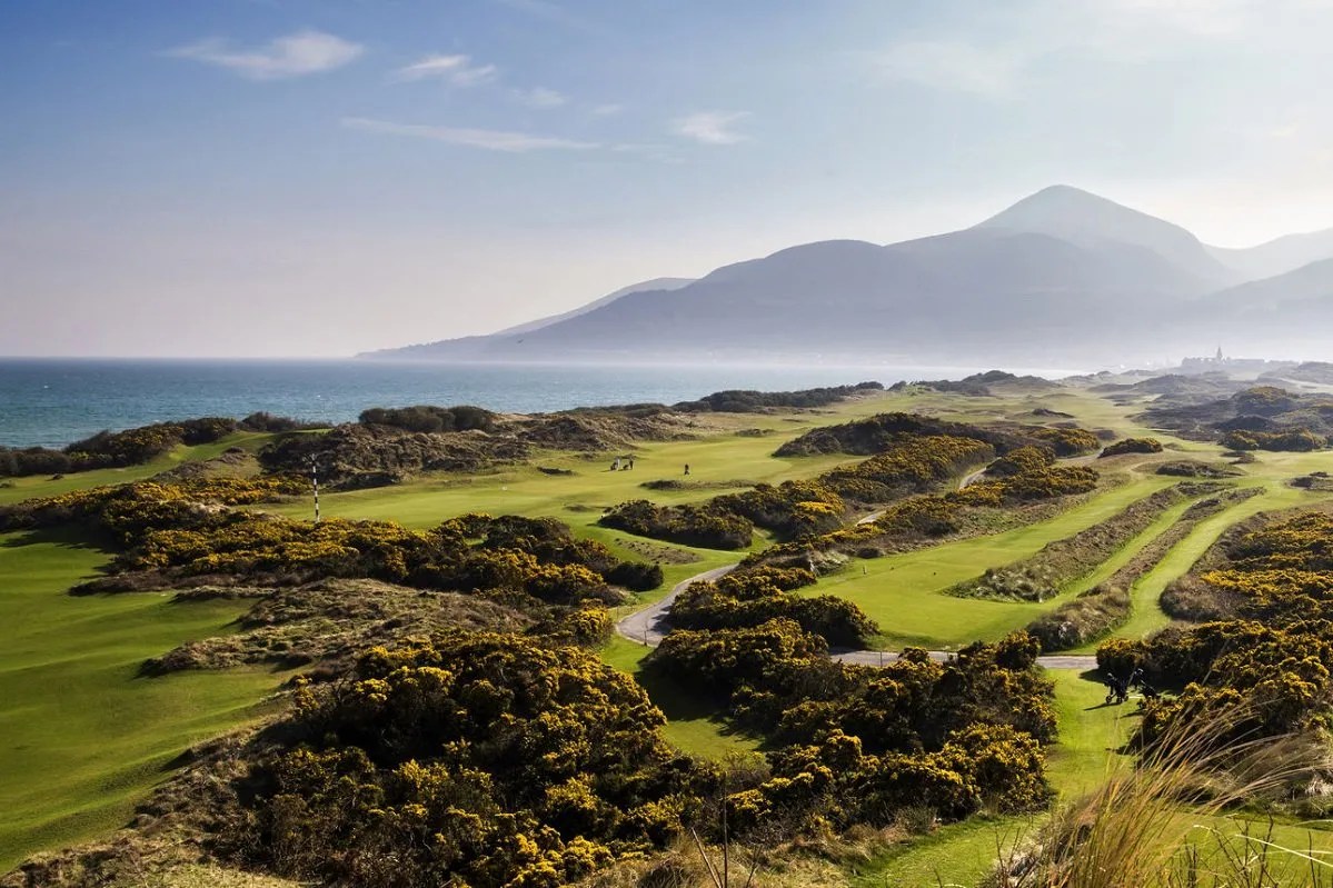 Royal golf court in Scotland, UK