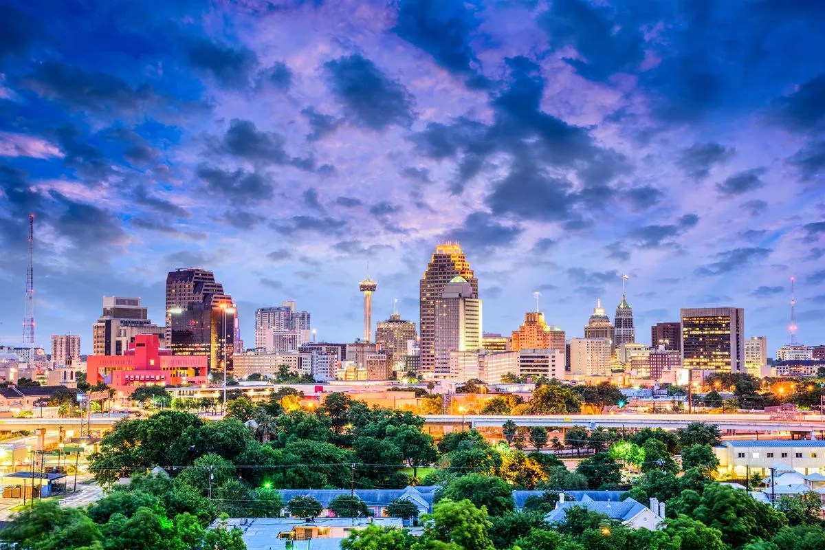 san antonio texas skyline