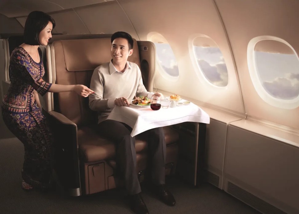 Singapore Airlines A380 Business Class