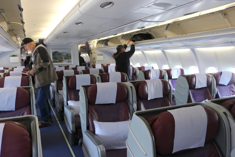 Business Class cabin