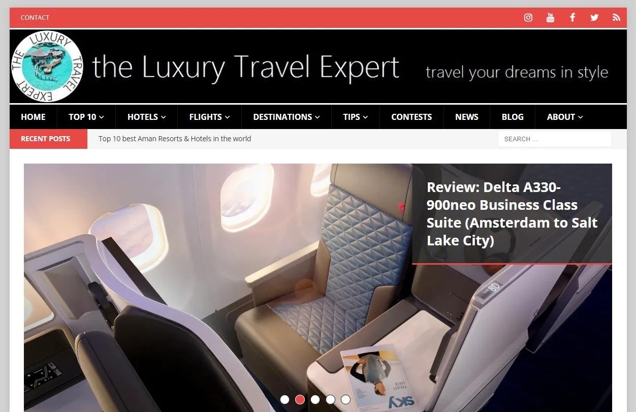 the luxury travel expert