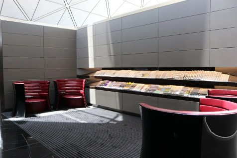 Waiting area - The Wing First Class lounge