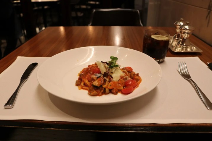 Pasta mushroom - A-la-carte restaurant