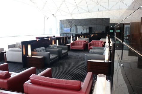 Waiting area - The Wing First Class lounge