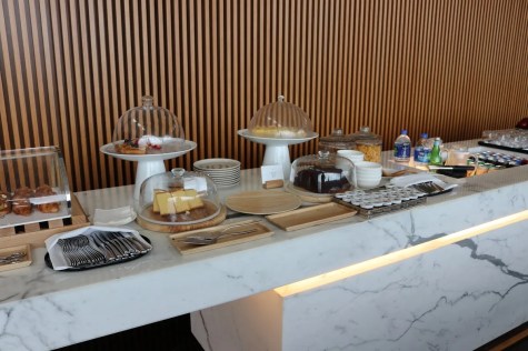 Buffet hors d'oeuvres - The Wing First Class lounge