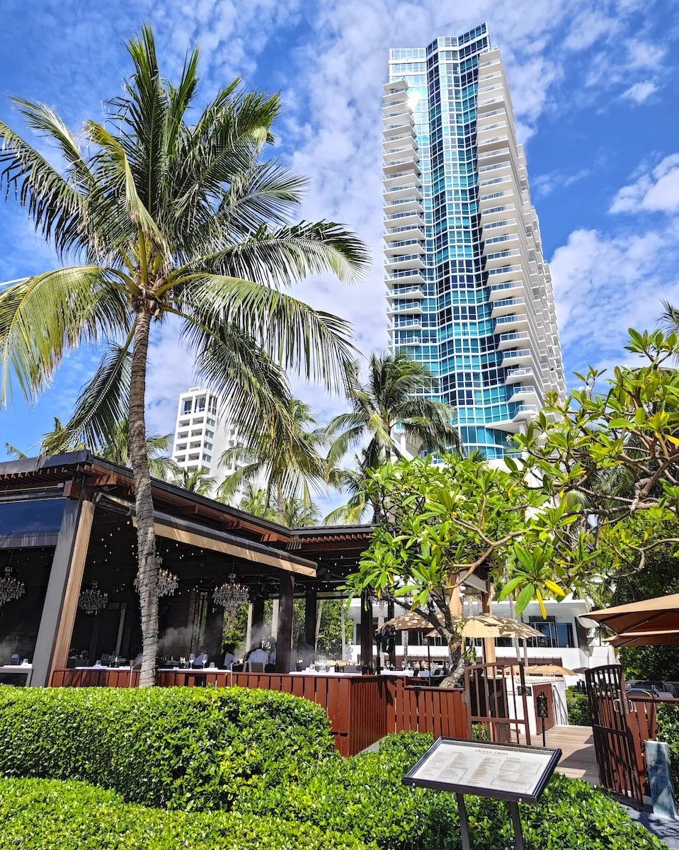 The Setai Miami Beach - Building from beachfront