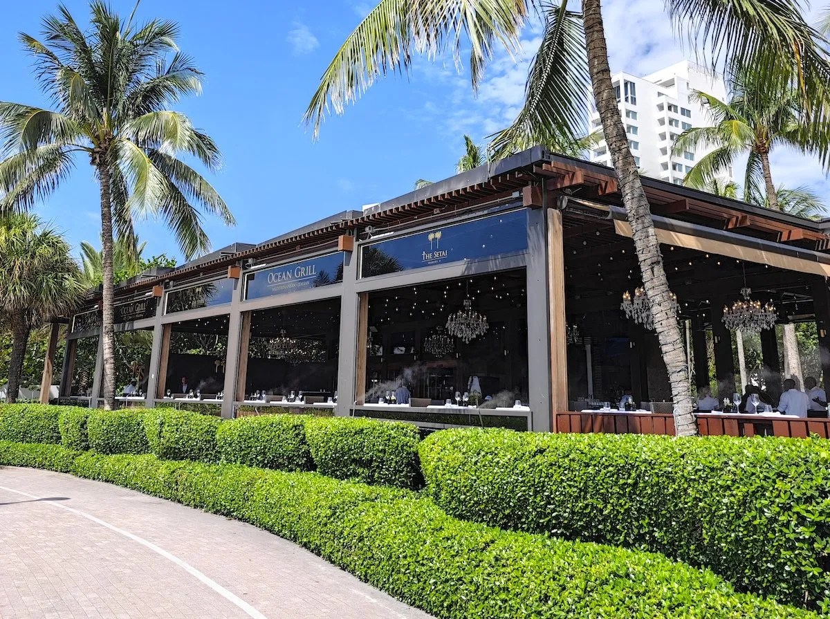 The Setai Miami Beach - Building from beachfront